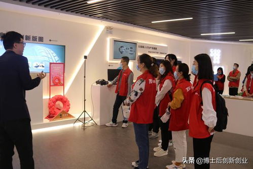 2021年西海岸新區 青創先鋒 創業青年到園區參觀調研